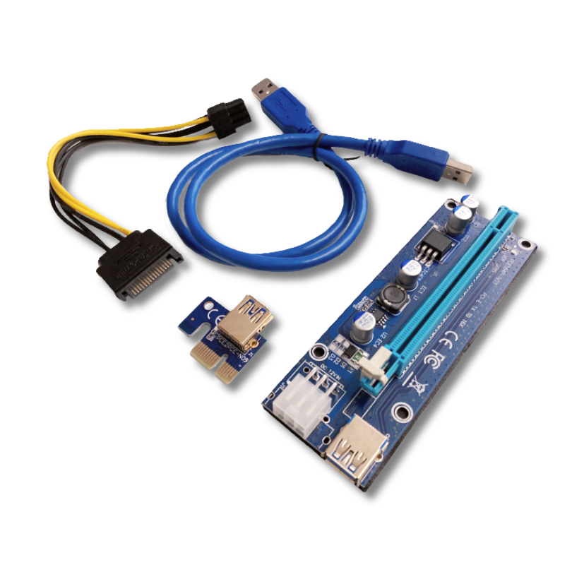 PCI-E GPU-Riser 1x auf 16x USB 3.0
