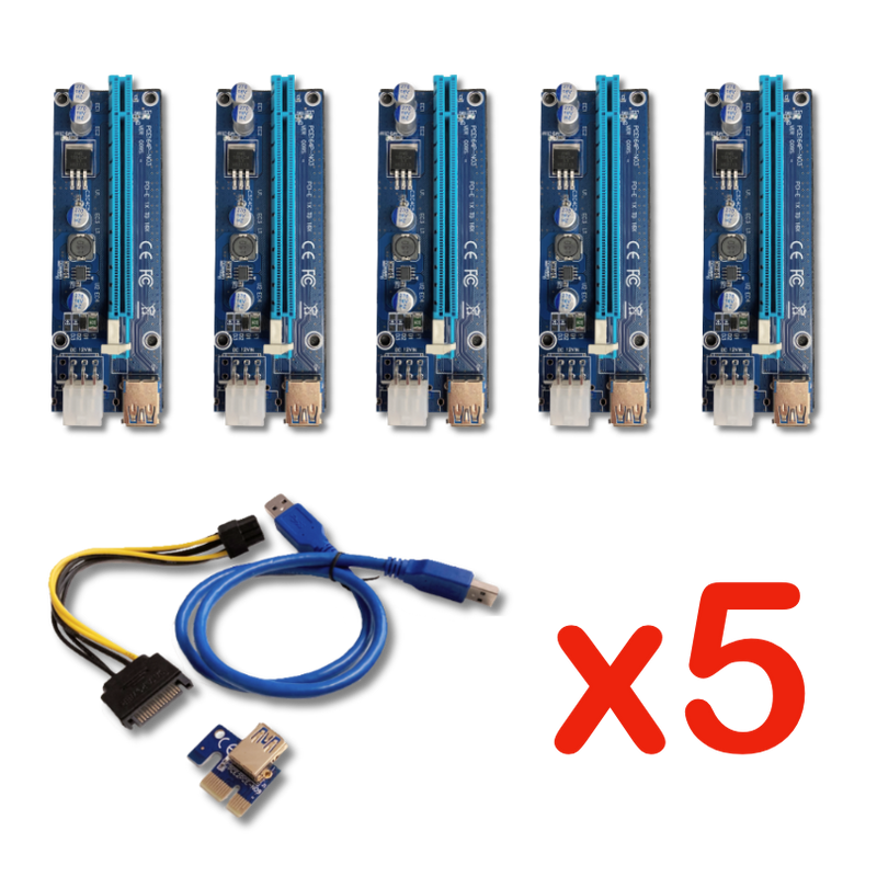 PCI-E GPU-Riser 1x auf 16x USB 3.0