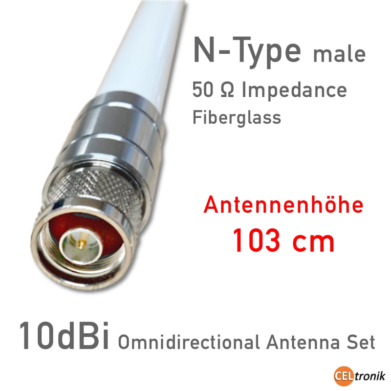 LoRaWAN Hotspot Helium 10dBi Antenna