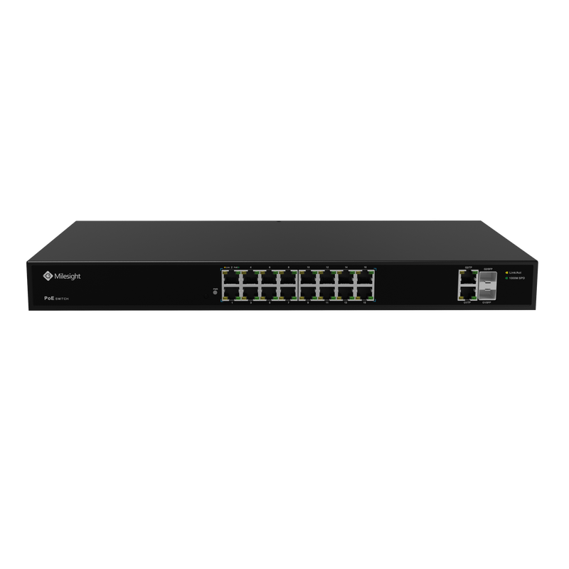 16-Port PoE Switch 1000M SFP