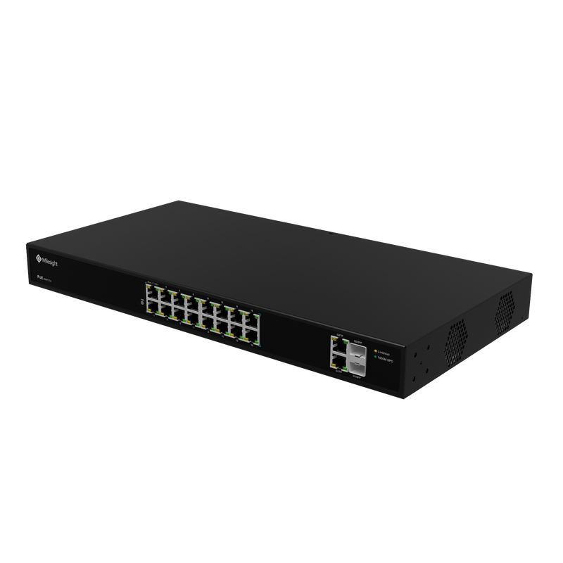 16-Port PoE Switch 1000M SFP